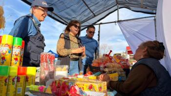 Realizan la primera edición del año del Mercadito Local, en Cuauhtémoc